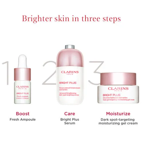 Clarins Moisturizers<Bright Plus Dark Spot-Targeting Moisturizing Gel Cream