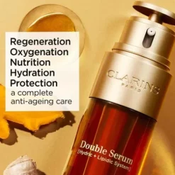Clarins Face Serums<Double Serum Light Texture Anti-Aging Serum
