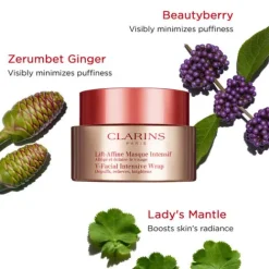 Clarins Exfoliators & Masks<V-Facial Intensive Wrap Depuffing Face Mask